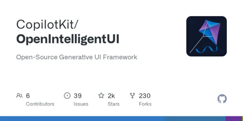 CopilotKit/OpenIntelligentUI