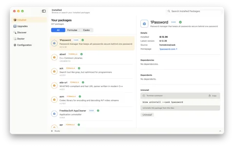 Homebrew/BrewUI